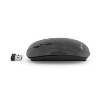MediaRange Maus Wireless 3 Tasten, geräuscharm schwarz glänz Eingabe / Ausgabe Mäuse & Tastaturen