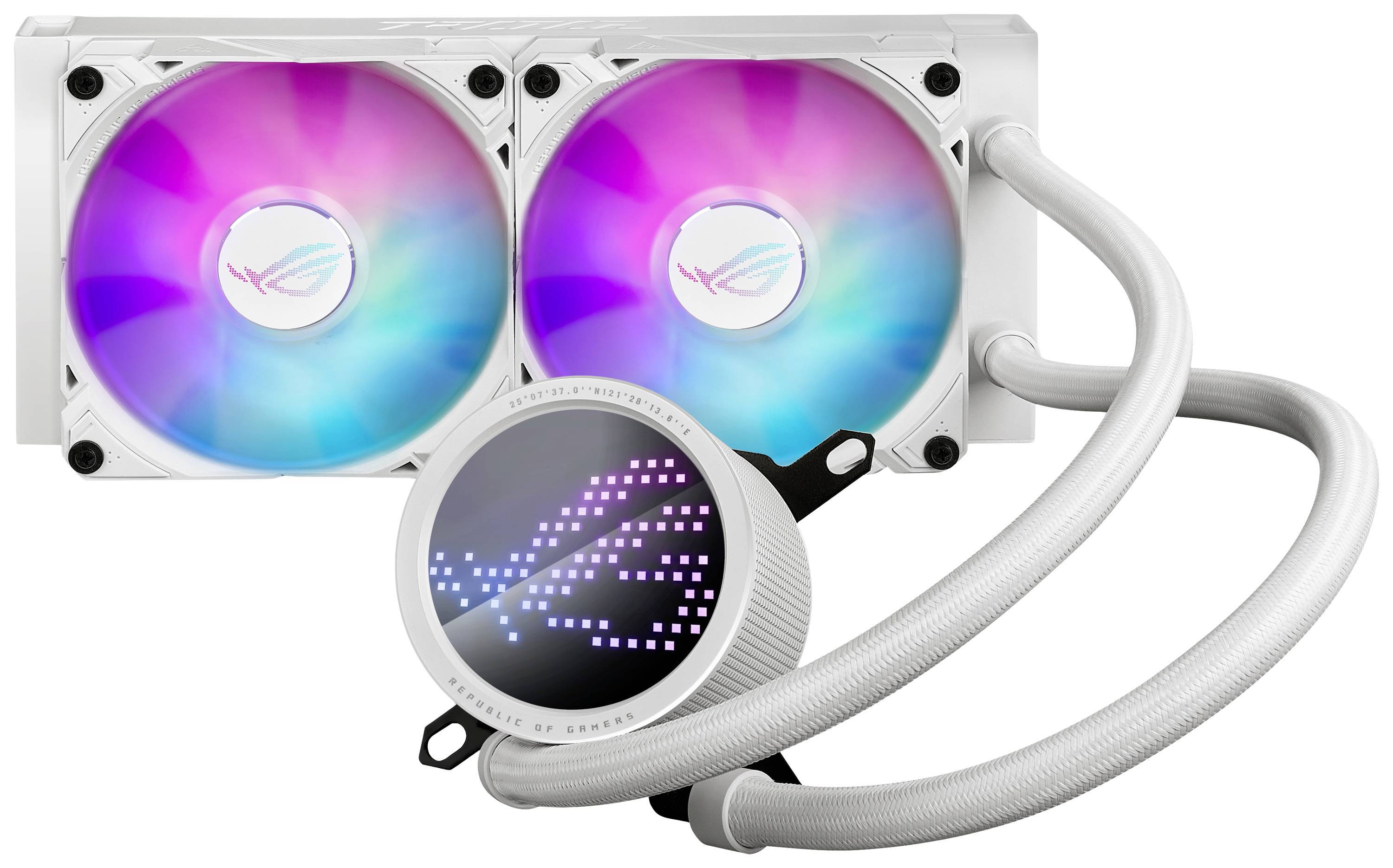 Asus WAK ROG RYUO III 240 ARGB White Edition Multimedia-Technik Wasserkühler