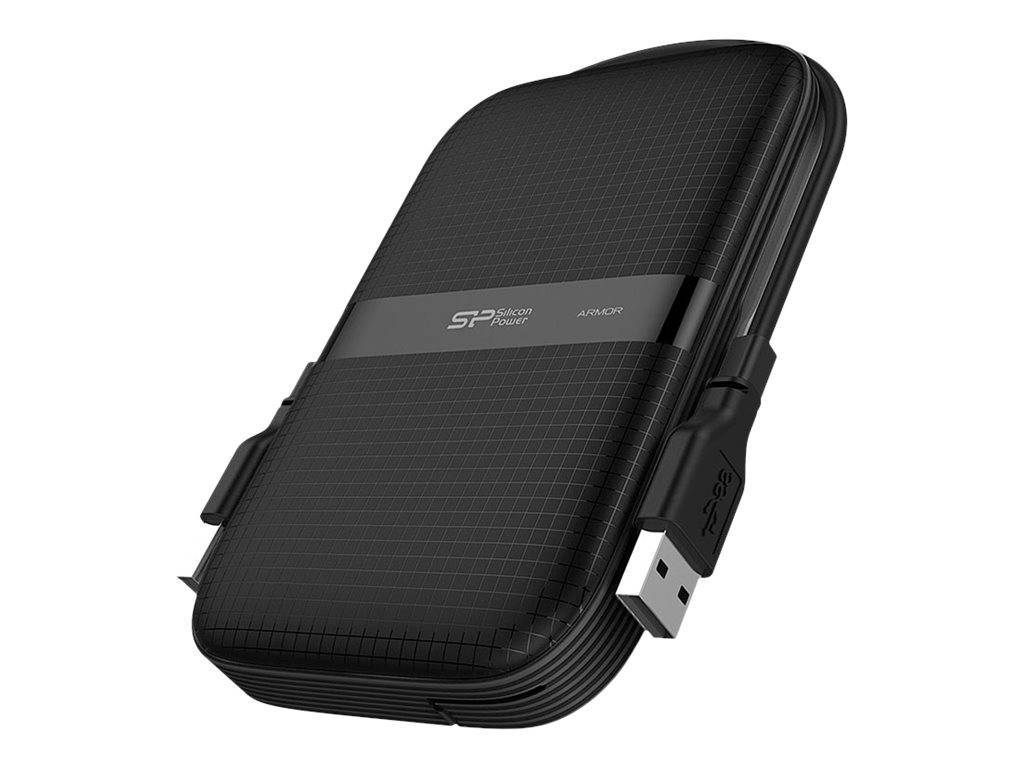 Silicon Power Festplatte 6.3cm 5TB USB3.2 A60Anti-shock/blac Multimedia-Technik Festplatten USB