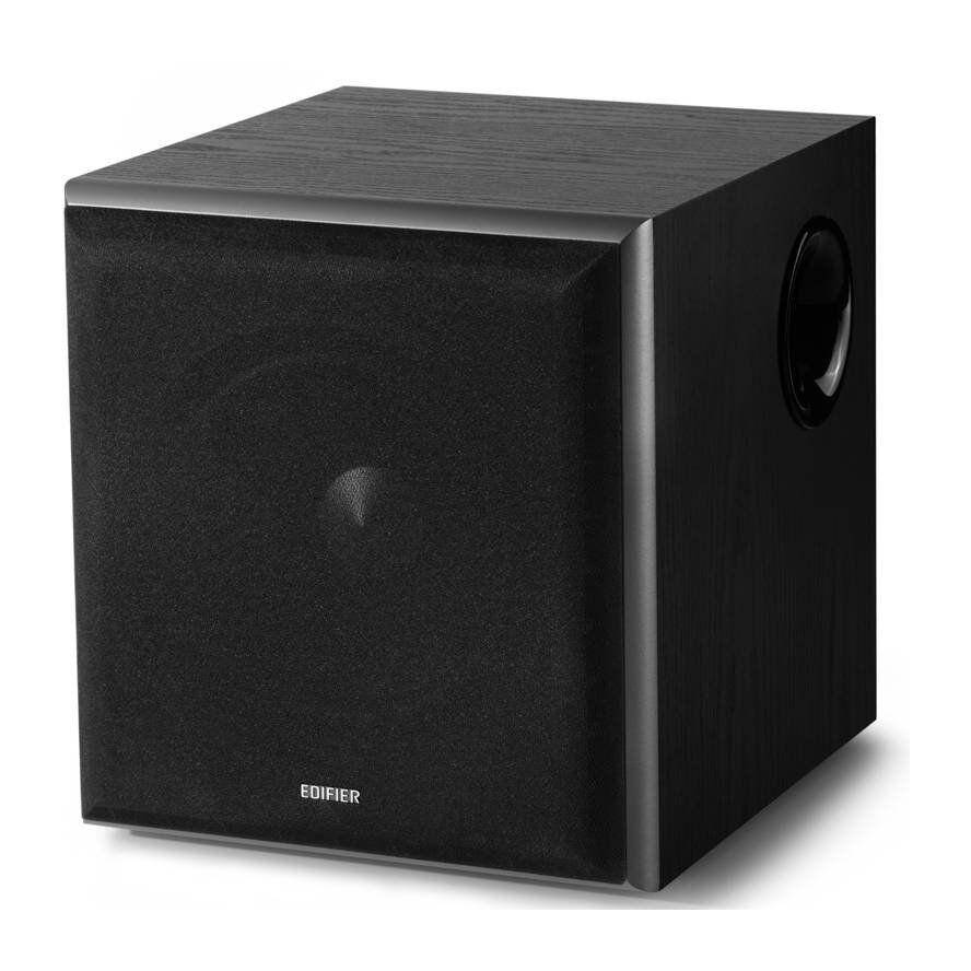 Edifier T5 Active Subwoofer schwarz retail Multimedia-Technik Aktivboxen
