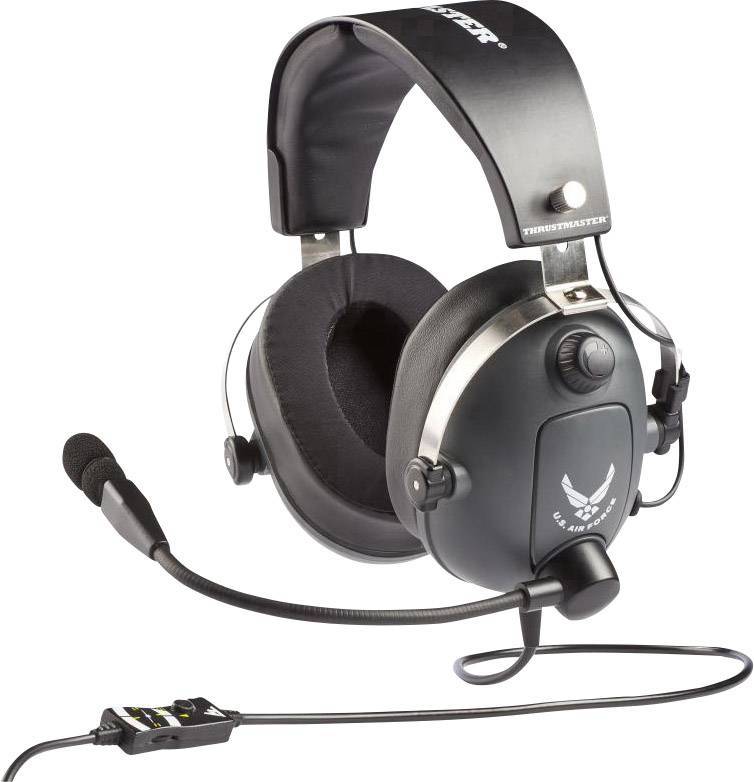 Gaming Headset Thrustm. T.Flight US AirForce (KON/PC) retail Eingabe / Ausgabe Kopfhörer & Headsets