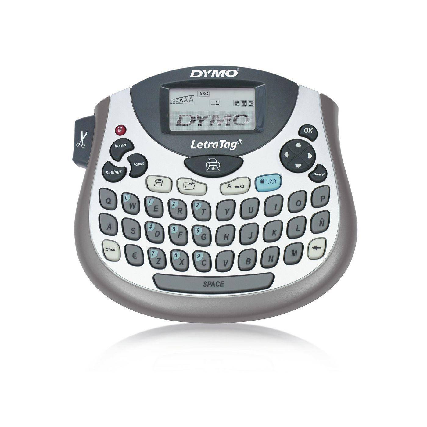 DYMO LetraTag LT-100T Tischgerät QWERTY-Tastatur Multimedia-Technik Etikettendrucker