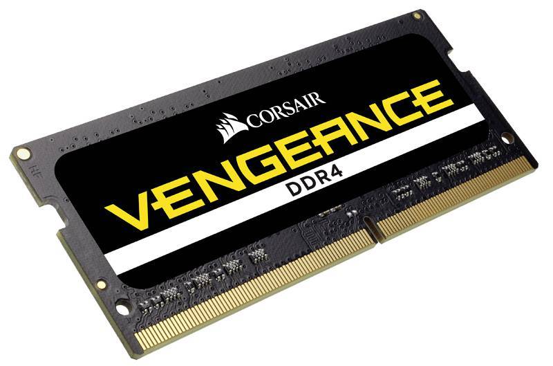 SO DDR4 16GB PC 2400 CL16 CORSAIR VENGEANCE Black retail Multimedia-Technik Speichermodule