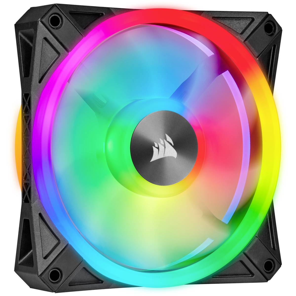 CORSAIR Lüfter 140*140*25 QL140 RGB Pro LED Fan, Dual Pa Multimedia-Technik