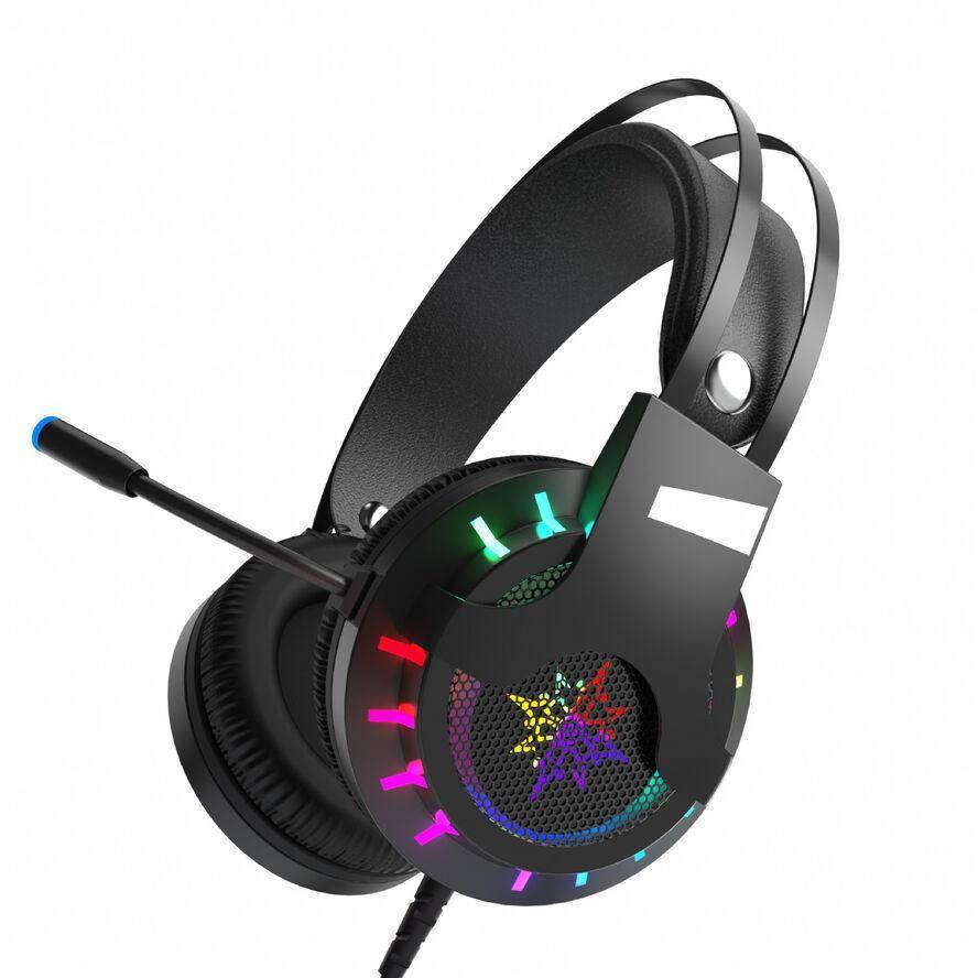 INCA Gaming Headset 7.1, USB, Vibration, RGB-LED retail Eingabe / Ausgabe Kopfhörer & Headsets
