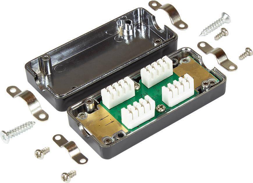 Good Connections Anschluss-/Verbindungsbox Cat. 6A / 7 Multimedia-Technik Kabel