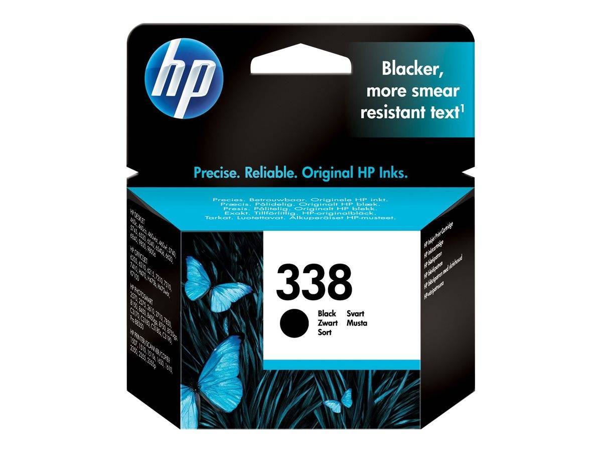 HP 338 Schwarz Tintenpatrone 11ml Multimedia-Technik Patronen HP