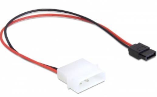 DELOCK Stromkabel Molex 2pin -> SATA 6Pin St/St 0.25m Multimedia-Technik