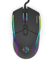INCA Gaming Maus RGB/ 6400DPI/ 7Tasten/USB 1.80m schwarz retail Eingabe / Ausgabe Mäuse &