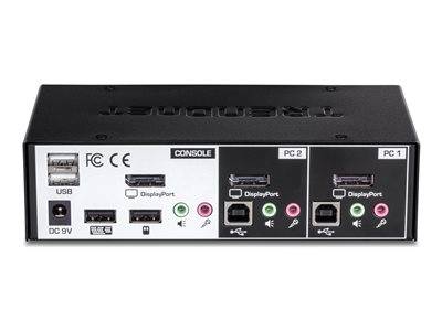 TRENDnet KVM Switch 2-port DisplayPort Signalsteuerung KVM KVM Switches
