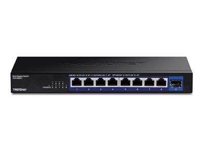 TRENDnet 9-Port 2.5G Unmanaged Switch with 10G SFP+ Port Multimedia-Technik Switche