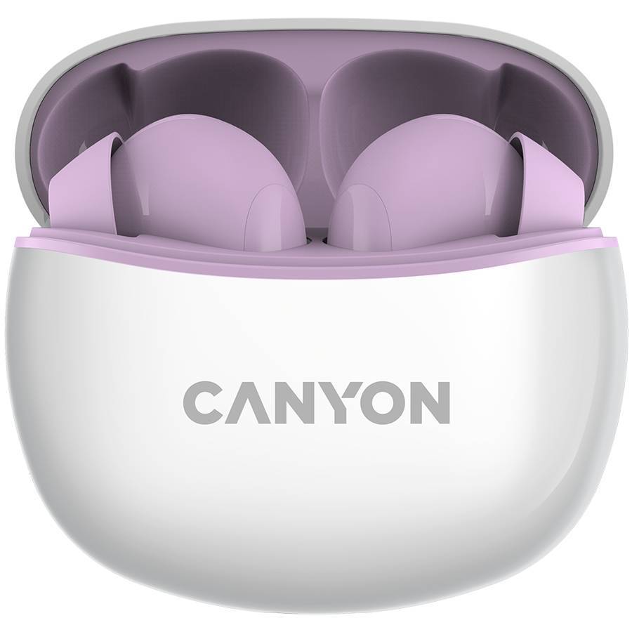 Canyon Bluetooth Headset TWS-5 In-Ear/Stereo/BT5.3 purple retail Multimedia-Technik
