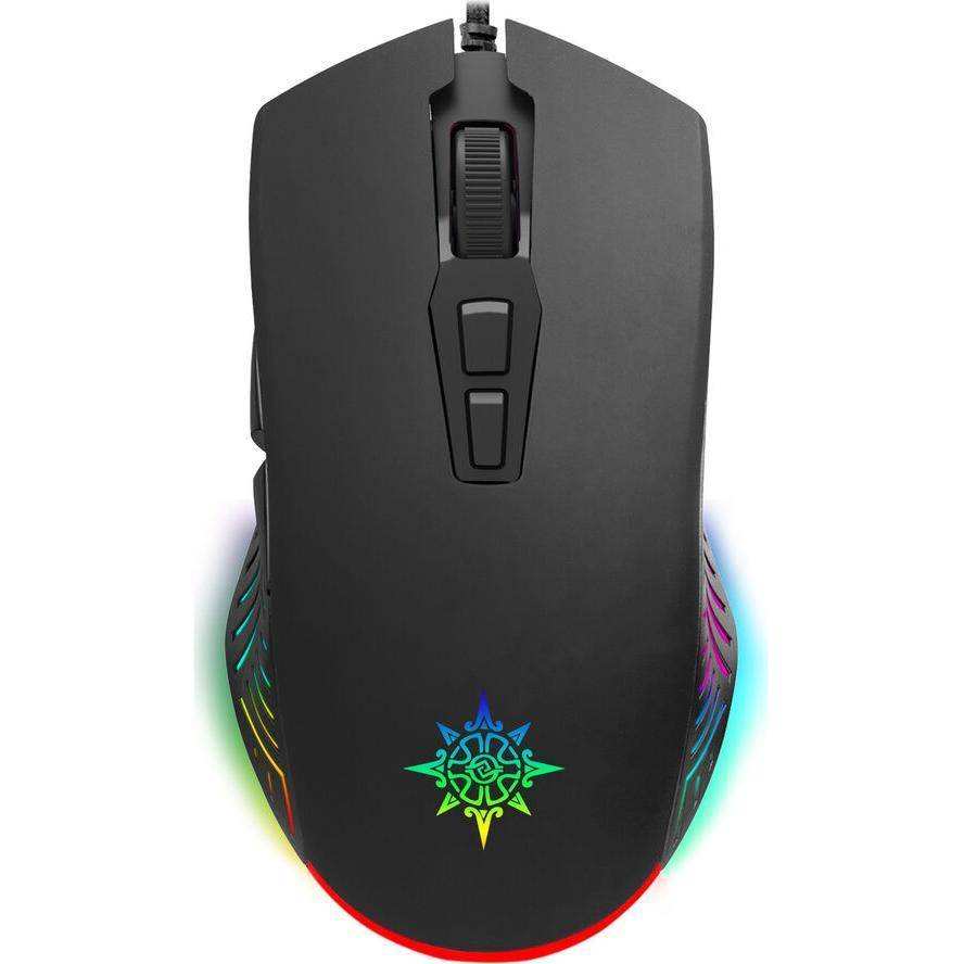 INCA Gaming Maus RGB/ 6400DPI/ 7Tasten/USB 1.80m schwarz retail Eingabe / Ausgabe Mäuse &