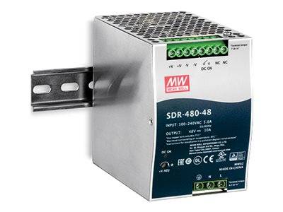 TRENDnet DIN Rail 48V 480W Supply Multimedia-Technik Switch Zubehör