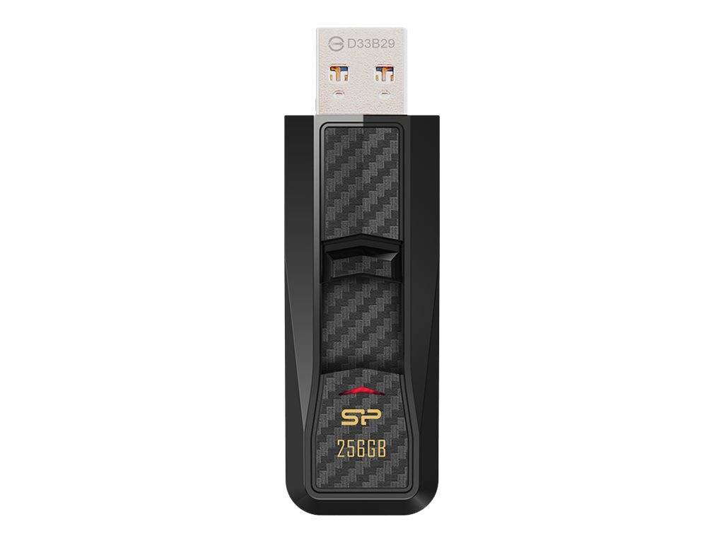 Silicon Power USB-Stick 256GB USB3.0 B50 Black Eingabe / Ausgabe