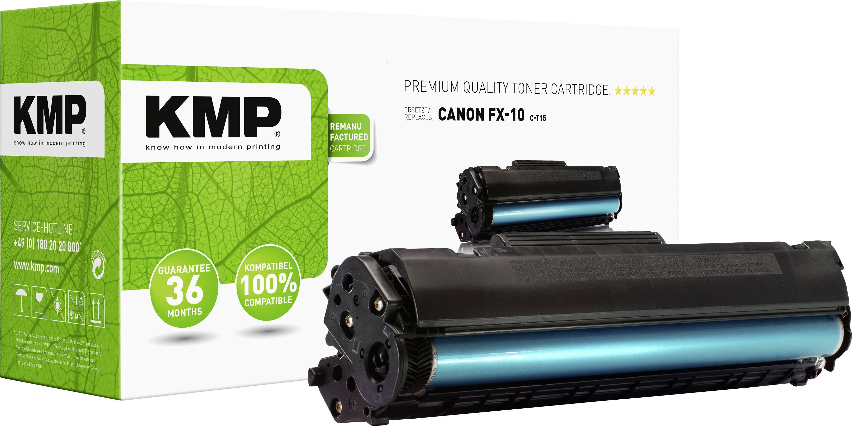 KMP Toner Canon FX10 black 2000 S. C-T15 remanufactured Multimedia-Technik