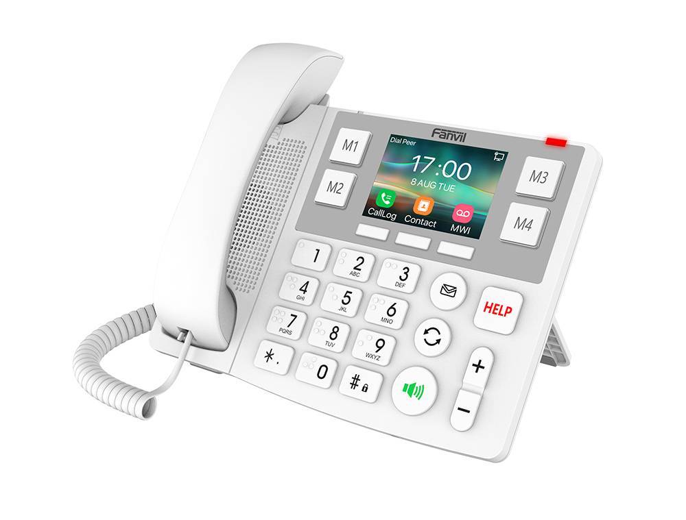 Fanvil IP Telefon X305 Weiß Multimedia-Technik Telefone