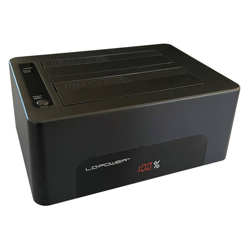 LC-Power Dockingstation USB 3.2 2,5/3,5 SATA/SSD Multimedia-Technik