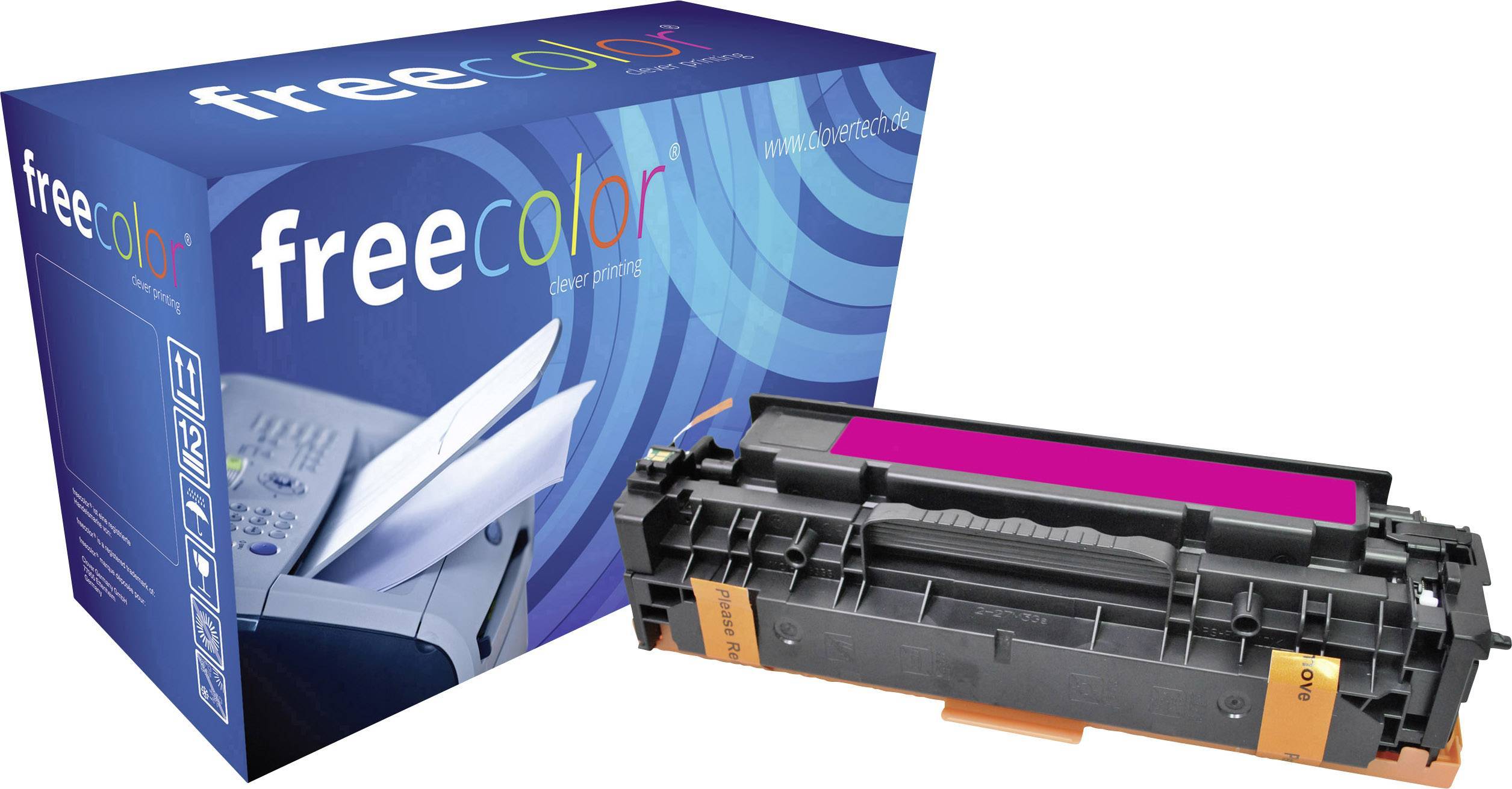Freecolor Toner HP CLJ Pro 300/400 ma X CE413A kompatibel Multimedia-Technik HP