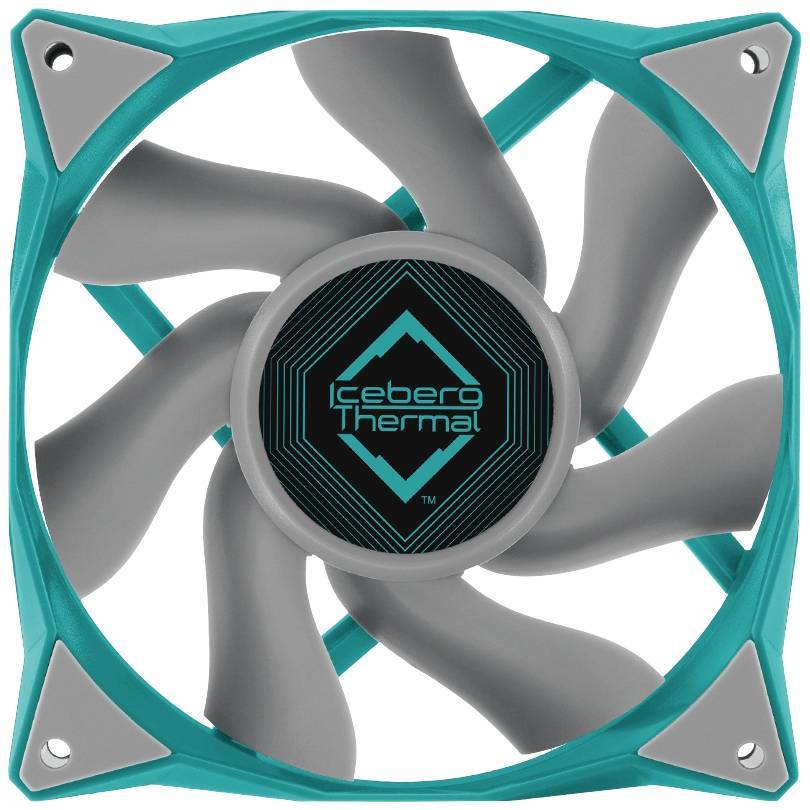 ICEBERG THERMAL IceGALE - 120mm Teal Multimedia-Technik Lüfter Sonstiges Zubehör und Ersatzteile