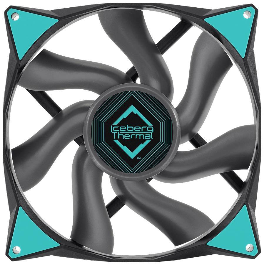 ICEBERG THERMAL IceGALE - 140mm Black Multimedia-Technik Lüfter Sonstiges Zubehör und Ersatzteile