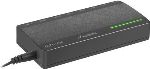 LANBERG Switch 8-Port 1GB/S unmanaged Gigab.Eth. Desktop 5V Multimedia-Technik Switche