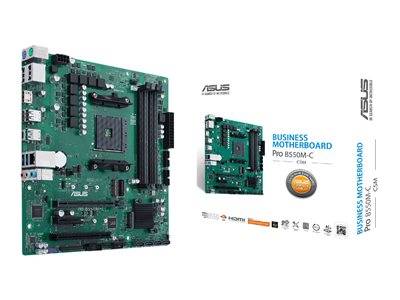 ASUS PRO B550M-C/CSM (AMD,AM4,DDR4,mATX) Multimedia-Technik Mainboards AMD