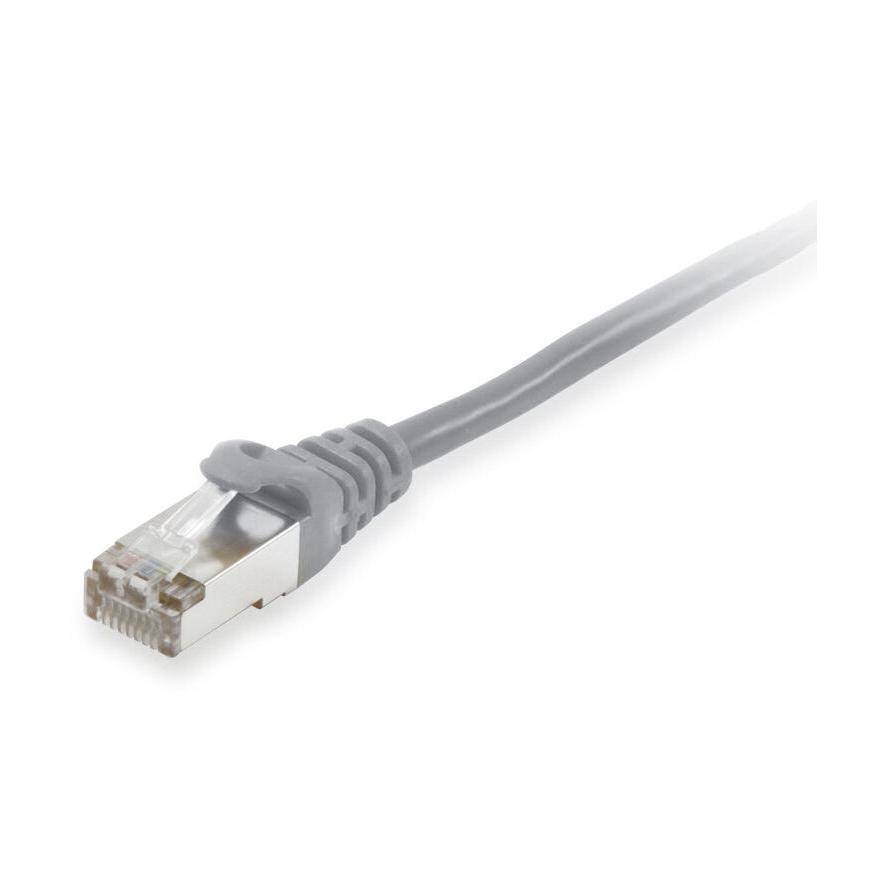 Equip Patchkabel Cat6A S/FTP 2xRJ45 20.00m grau LSZH Polybeutel Kabel RJ45 Cat.6