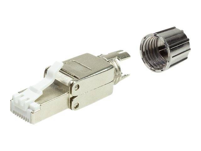 Logilink Feldkonfektionierbarer Steckverbinder Cat8 & Cat 6A Kabel Patchkabel RJ45 Cat.6