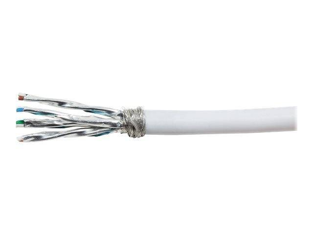 Logilink Patchkabel PrimeLine, Cat.7, S/FTP, weiß, 100 m Multimedia-Technik Cat7 Kabel