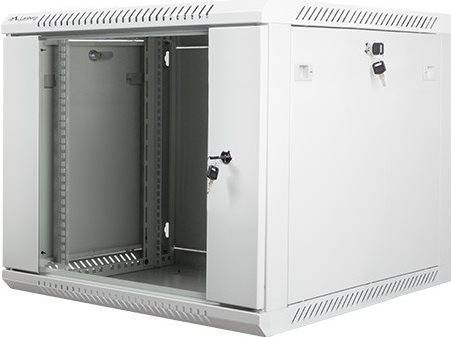 LANBERG 19 9U 600x600 Wandgehäuse Glastür V2 (FlatPack) gr Multimedia-Technik 19