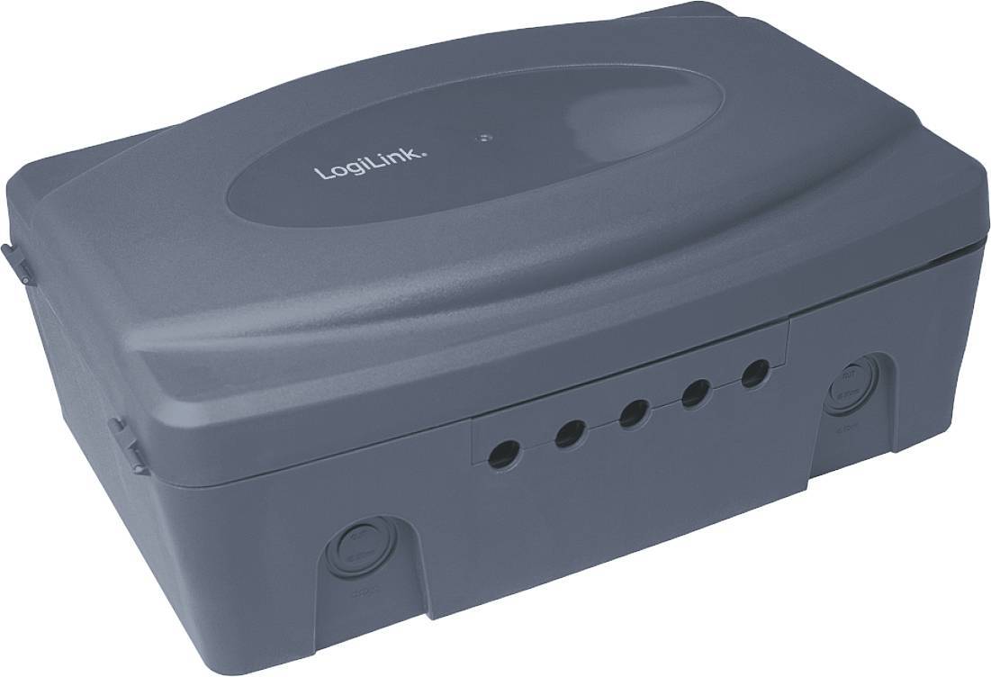 Logilink Außen- Elektronikbox Wetterfest IP54 Schutz Multimedia-Technik Adapter
