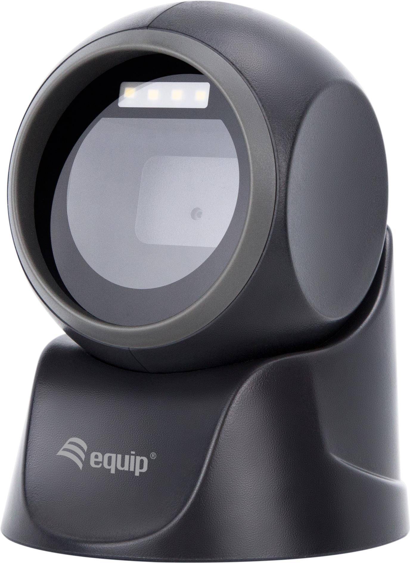 Equip 2D-Omni-Direkt. Desktop Barcodescanner USB schwarz Multimedia-Technik
