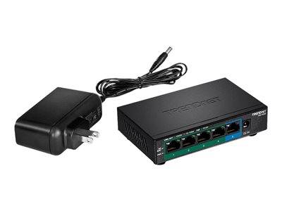 TRENDnet 5-Port Gigabit PoE+ Switch (32W) Multimedia-Technik Switche