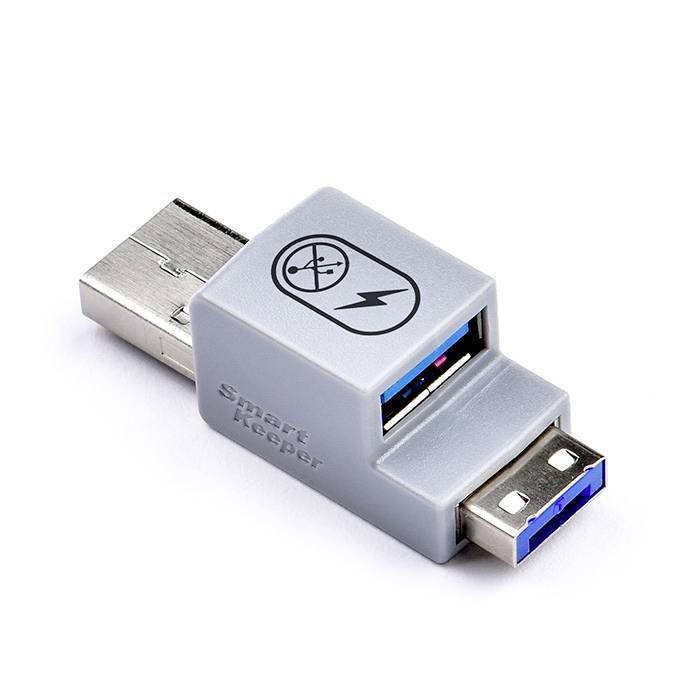 SmartKeeper Basic USB-A Port Smart Data Blocker dunkleblau Multimedia-Technik Sicherungssysteme