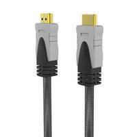 INCA HDMI-Kabel2.0 4K 18Gbit/s 4096x2160@ 30Hz 5.00m gr retail Multimedia-Technik HDMI-Kabel
