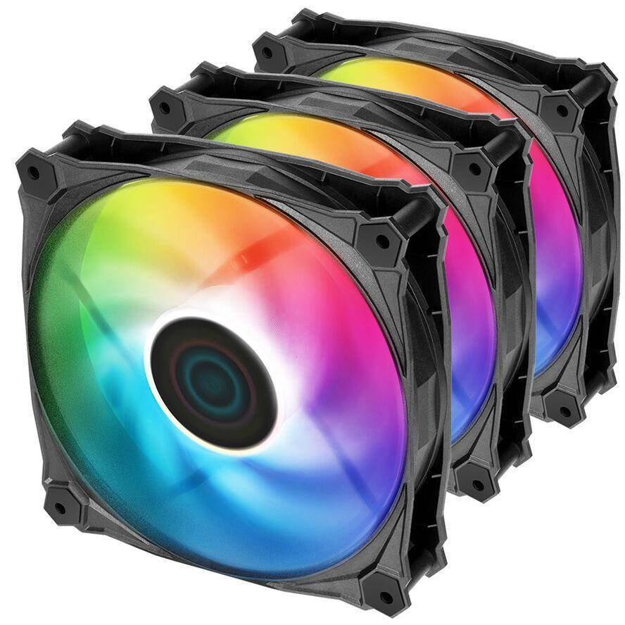 ICEBERG THERMAL IceGALE Lightning ARGB Gen2.0 120mm (3 Pack) Multimedia-Technik Lüfter Sonstiges