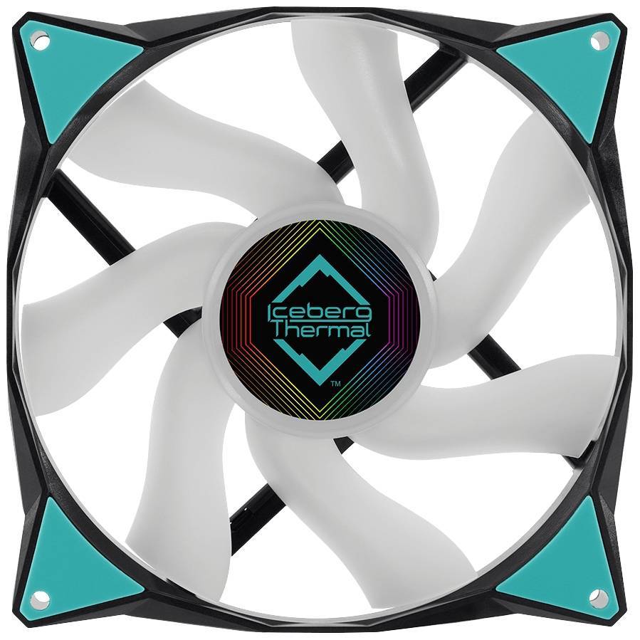 ICEBERG THERMAL IceGALE ARGB - 140mm Black Multimedia-Technik Lüfter Sonstiges Zubehör und