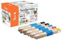 Peach Toner OKI C332XL-series MultiPack Plus 2xbk,c,m,y remanufactured Multimedia-Technik Oki