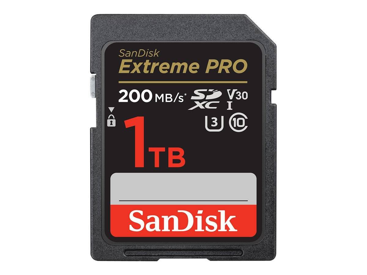 SD Extreme PRO UHS-I Card 1TB SanDisk SDXC Multimedia-Technik SD Karten
