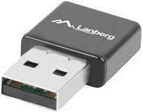 LANBERG drahtlose Netzwerkkarte N300 USB 2x interne Antenne Multimedia-Technik Netzwerkkarten