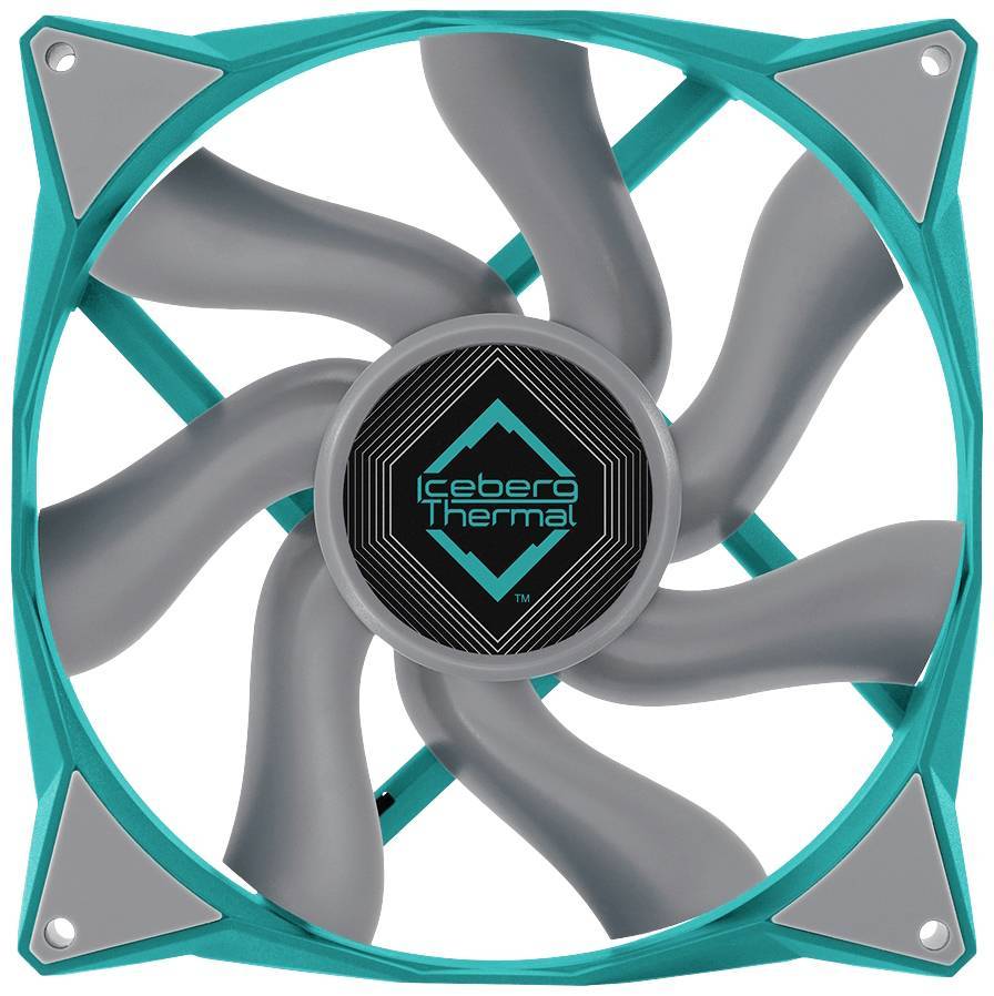 ICEBERG THERMAL IceGALE Xtra - 140mm Teal Multimedia-Technik Lüfter Sonstiges Zubehör und