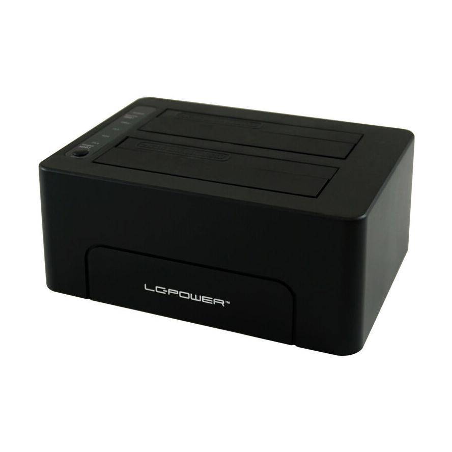 LC-Power Dockingstation USB 3.1 1x 6,3cm SATA-HDD/SSD Multimedia-Technik