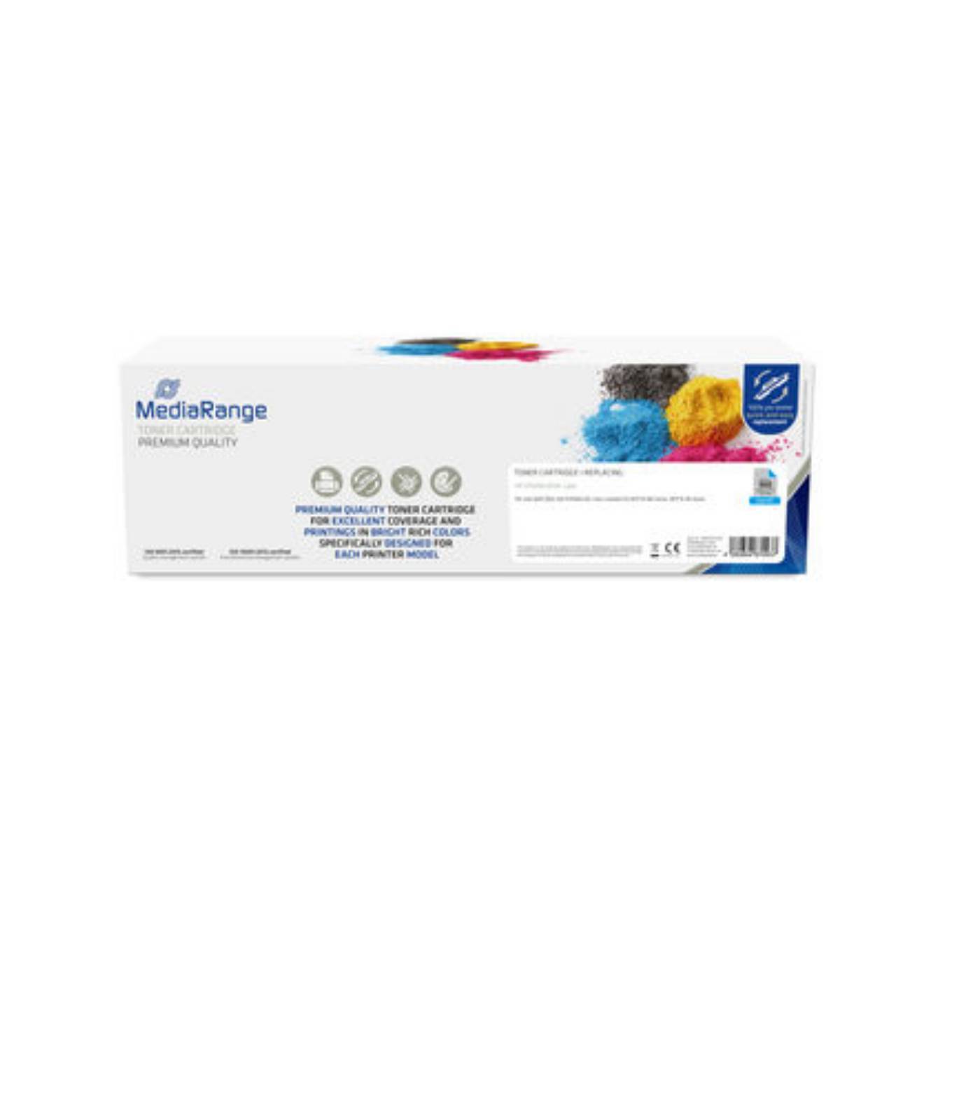 MediaRange Toner HP für CF531A/205A mit Chip cyan Multimedia-Technik HP