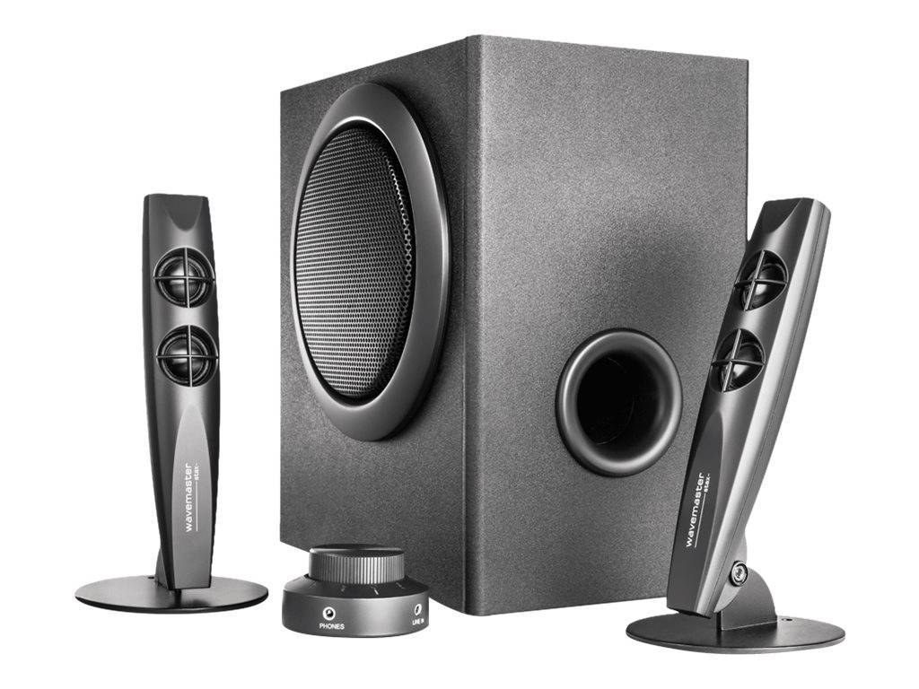 Wavemaster STAX BT 2.1 Bluetooth black retail Multimedia-Technik Aktivboxen