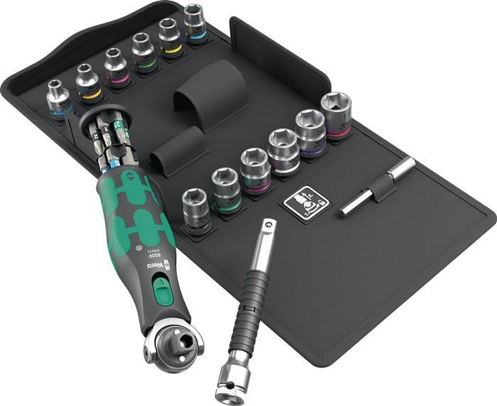 Wera Zyklop Pocket Set 3 Knarren-/Schraubendreher 27tlg,8009 Multimedia-Technik Werkzeug