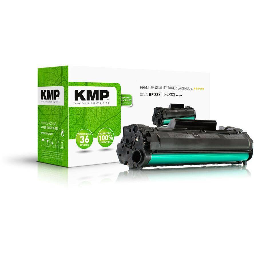 KMP Toner HP HP 83X(CF283X) comp. schwarz H-T Multimedia-Technik HP