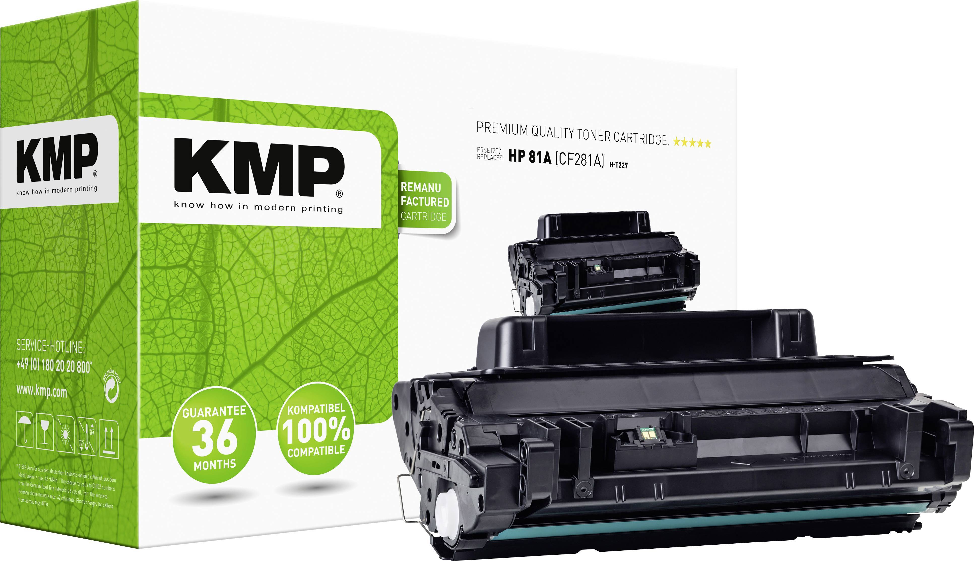 KMP Toner HP CF281A black 13500 S. H-T227 remanufactured Multimedia-Technik HP