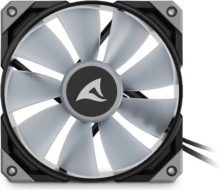 Sharkoon Lüfter 120*120*25 Rebel F50 PWM ARGB schwarz Multimedia-Technik Sonstiges Zubehör und