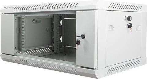 LANBERG 19 4U 600x450 Wandgehäuse Glastür V2 (FlatPack) gr Multimedia-Technik 19